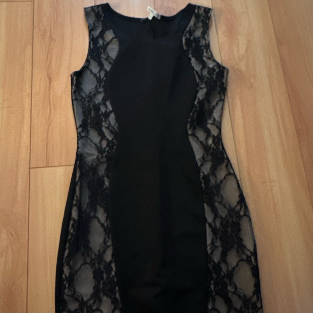 Charlotte Russe black mini dress size s
